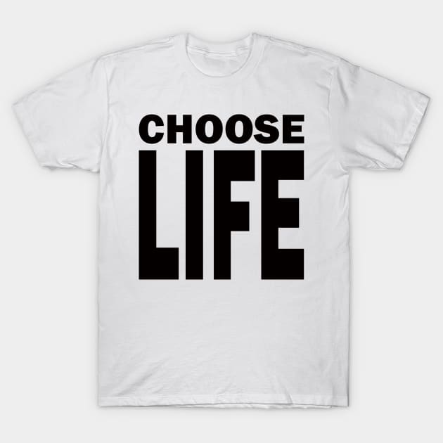 CHOOSE LIFE - Wham! T-Shirt by Uri_the_Red